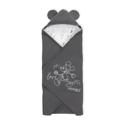 Couverture cosy Snuggle N Dream Mickey Mouse anthracite HAUCK