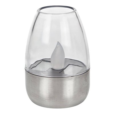 Lampe solaire en inox moderneLED, Pedas LINDBY