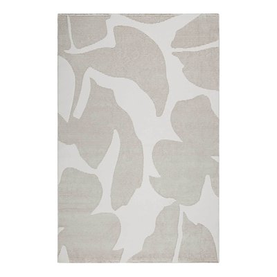 Tapis ras motif floral et relief , SARA ESPRIT
