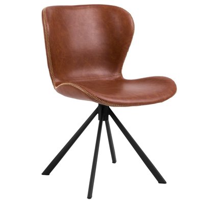Chaise rotative en simili cuir - BOSTON MATHI DESIGN
