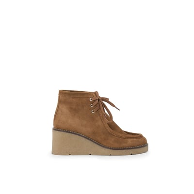 Boots À Talon en cuir POLARIS MELLOW YELLOW