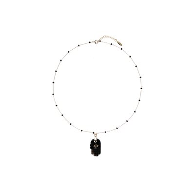 Collier chaîne avec perles et pendentif KIKA HIPANEMA