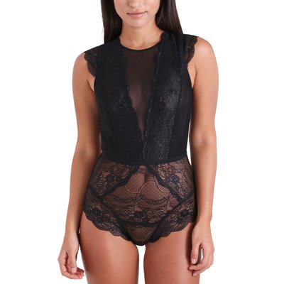 Body dentelle noir Tentation LASCANA