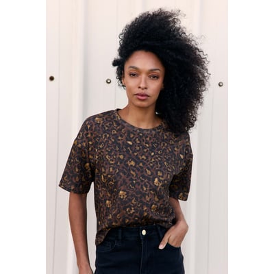 TOP imprimé animalier TAISU LA PETITE ETOILE