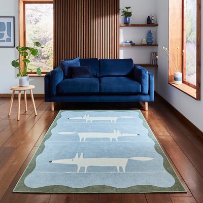 Mr Fox Washable Rug SCION