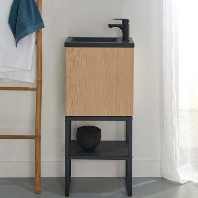 Ensemble meuble lave-mains sur pieds NOVA MOB IN