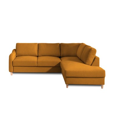 Canapé d'Angle Convertible en Tissu 5 places - WILL LISA DESIGN