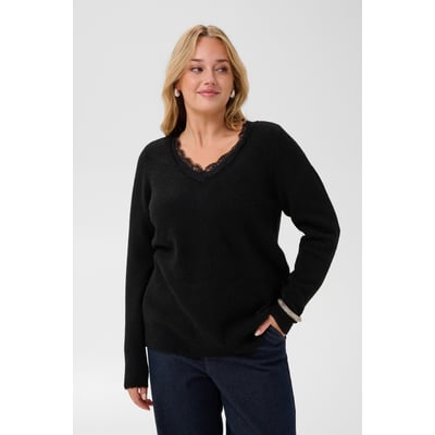 Pullover tricoté KAFFE CURVE