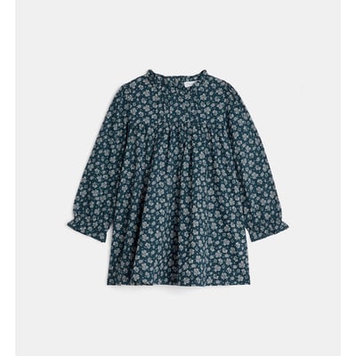 Robe évasée tulipe popeline coton bio CADET ROUSSELLE