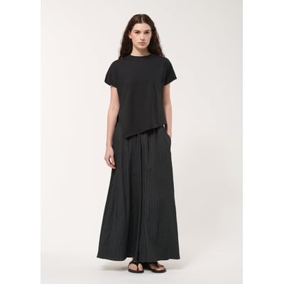 T-shirt asymétrique en coton biologique HUMILITY