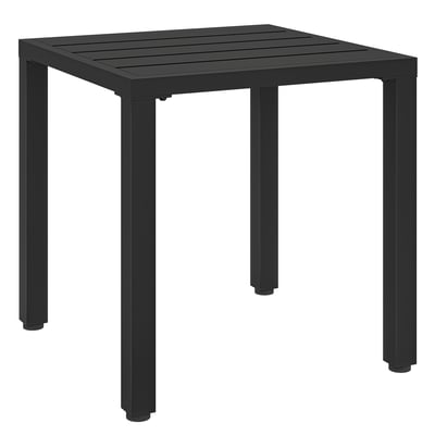 Table d'appoint de terrasse Métal Noir OUTSUNNY