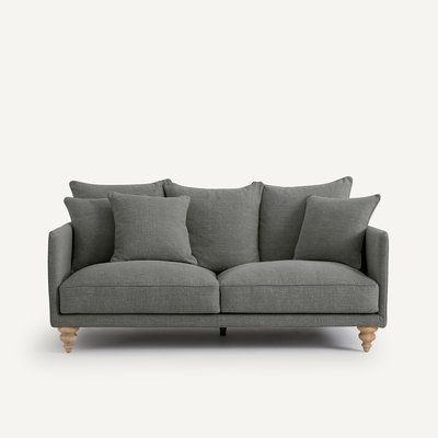 Canapé compact coton/lin, Lazare AM.PM