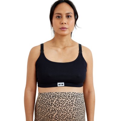Brassière de grossesse et d'allaitement en coton biologique* Homewear VERTBAUDET