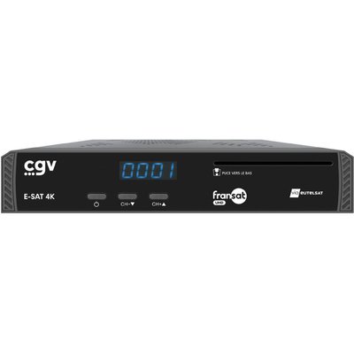 Décodeur satellite enregistreur satellite UHD 4K CGV