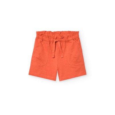 Short uni en coton BOBOLI