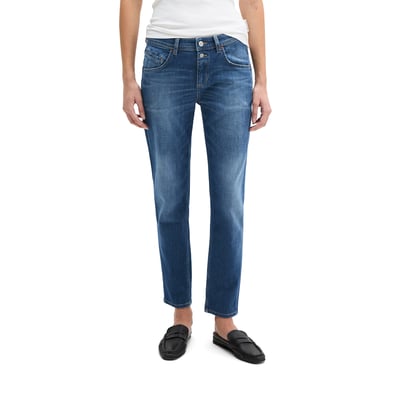 Jeans modèle Theda boyfriend cropped avec deux boutons MARC O'POLO