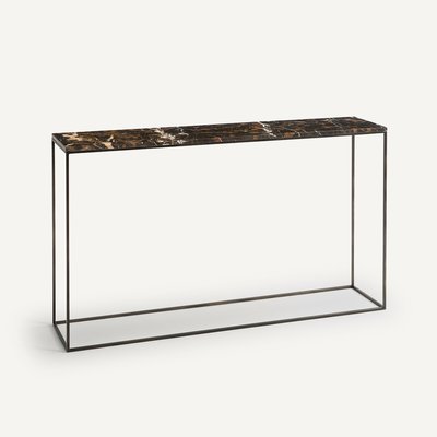 Console marbre ambré/métal acier L125 cm Ambrette AM.PM