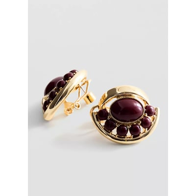 Boucles d’oreilles détail perles MANGO