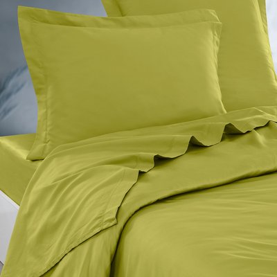 Parure drap plat + 2 taies 65x65 cm SOFT PERCALE SENSEI MAISON