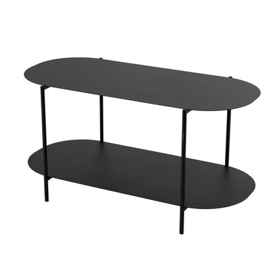 Table basse 2 plateaux avec bords arrondis L100 cm - LIV CALICOSY