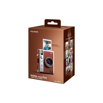 Appareil photo Instantané Instax Mini EVO Brown FUJIFILM