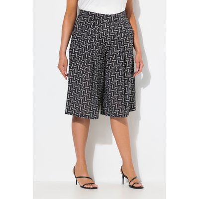 Jupe-culotte courte. Jambe large et taille ULLA POPKEN