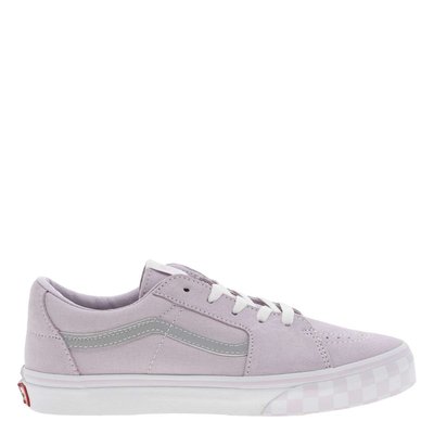 Baskets basses cuir nubuck semelle plate VANS