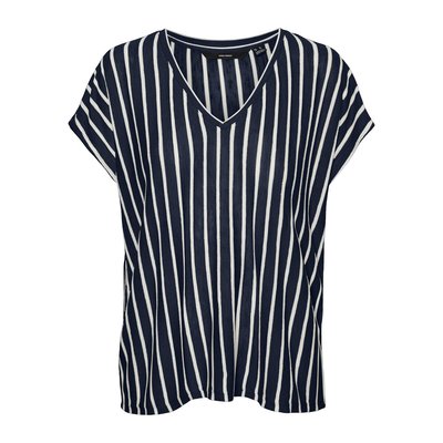 Striped Short Sleeve T-Shirt VERO MODA