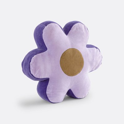 Coussin fleur en velours, Maggie LA REDOUTE INTERIEURS