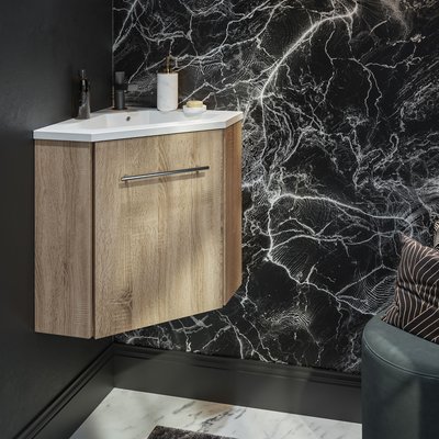Meuble lave-mains CORNER ALLIBERT