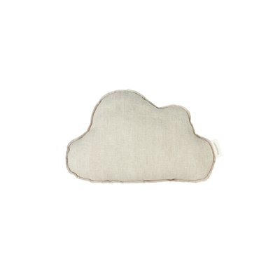 Coussin nuage L1N0 en lin français lavé NOBODINOZ