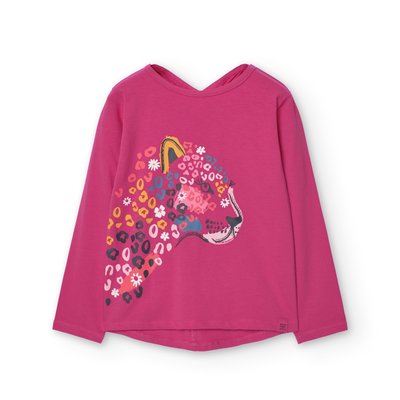 T-shirt en coton avec dessin devant BOBOLI