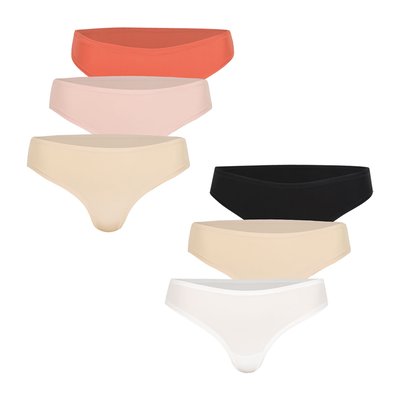 Tangas, lot de 6, ECOPACK MICRO ATHENA
