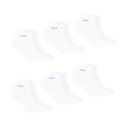 Chaussettes basses, lot de 6 paires, essentiel WILSON