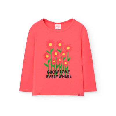 T-shirt à manches longues avec col rond BOBOLI