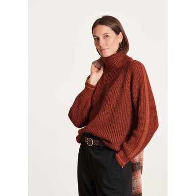 Pull ample à col boule LA FEE MARABOUTEE