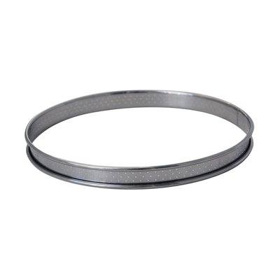 Cercle à tarte perforé ø 22 cm DE BUYER