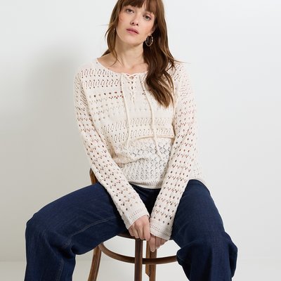 Pull en crochet GRAIN DE MALICE