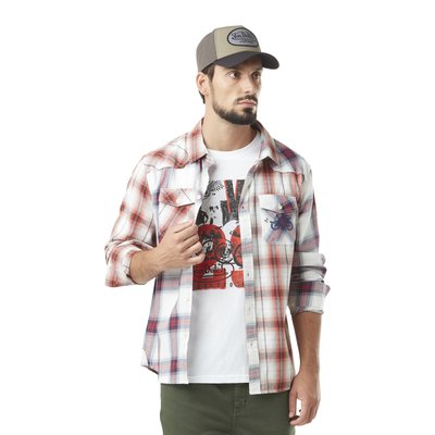 Chemise en coton Check VON DUTCH