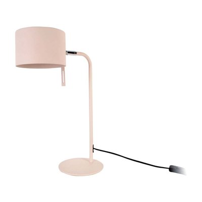 Lampe de bureau en métal Shell Rose poudré LEITMOTIV