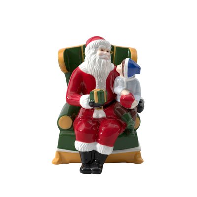 Père Noël Sur Son Fauteuil CHRISTMAS TOY'S VILLEROY & BOCH