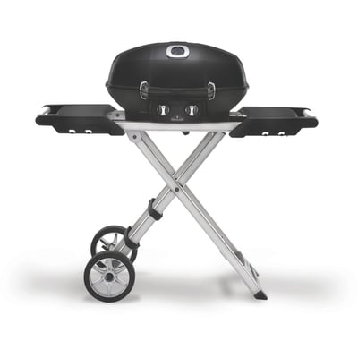 Barbecue gaz Travel Q Pro noir 2brûleurs sur chariot pliant, 54x37 cm NAPOLEON