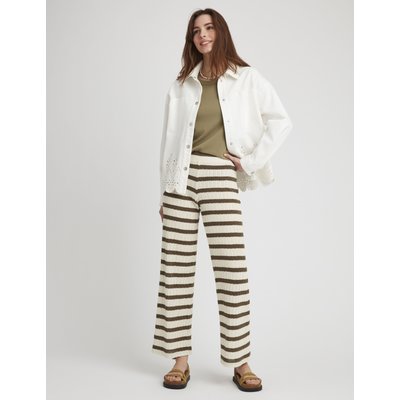 Pantalon crochet rayé BZB