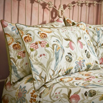Songbird Wildflower Slub 100% Cotton Pillowcase EW BY EDINBURGH WEAVERS