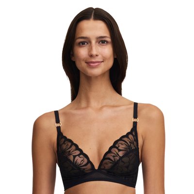 Soutien-gorge sans armature triangle FLEURS CHANTELLE