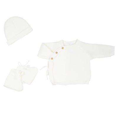 Kit naissance bébé en maille TROIS KILOS SEPT