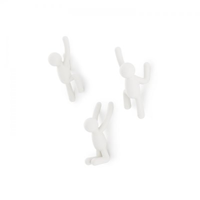 Lot de 3 patères Buddy UMBRA
