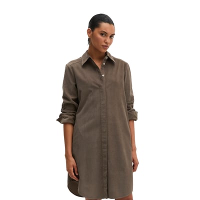 Robe chemisier large en qualité velours côtelé MARC O'POLO