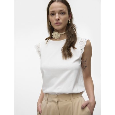 T-shirt manches brodées VERO MODA
