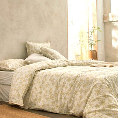 Housse de couette 100% percale de coton organic GOA ECUME NAF NAF HOME
